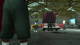 Cesar goes to talk to him.