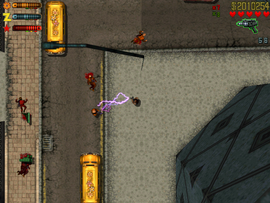 Killing the third assassin.