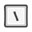 Keyboard White Slash