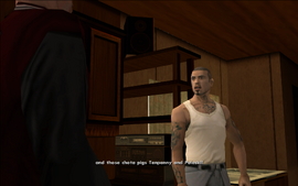 As well as the two cops that intend to control Los Santos' underworld by any means necessary - Tenpenny and Pulaski.