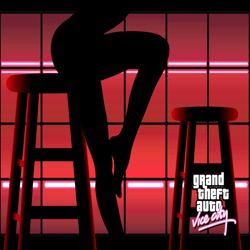A stripper taking a seat on a stool at The Pole Position Club.