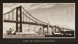 Poster of the port, as seen in the GTA V digital manual.