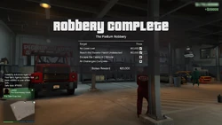 Robbery complete