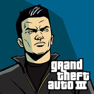 Game artwork of Claude in GTA III.