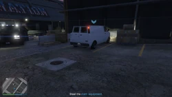 The Burrito with the meth equipment and supplies