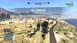 Hit complete without using the weapon of choice.