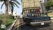 A tourist/fully loaded Regina in GTA V.