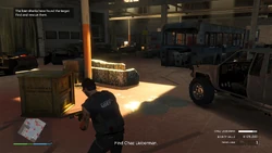 The loan sharks have fount the target. Find and secure them