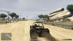 ChopperTail-GTAOe-SS7.png (2.18 MB) Chasing the Police Maverick to Trevor's meth lab.