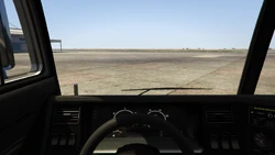 Driver's first-person view
