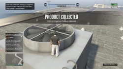 Message after collecting the first LD Organics Product