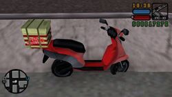 The Noodleboy vehicle that this side mission utilizes.