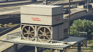 A Wiwang ventilation unit on a platform.