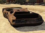 A wrecked Admiral in Grand Theft Auto V.