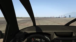 Driver's first-person view
