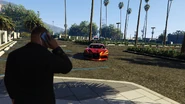 Arriving back at the casino.