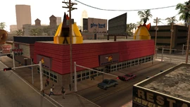 Market (unmarked on the map in the first PS2 version) (Looking southwards).