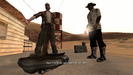 He says he had tried a lot flying the jetpack but failed…
