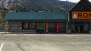 RON Gas Station, Route 68, Lago Zancudo.