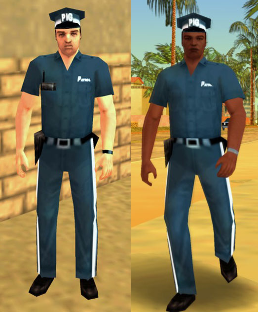 Vice City Police Department (VCPD)  GTA Vice City Gangs & Factions Guide