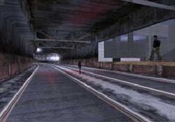 The interior of one of the stations, GTA III.