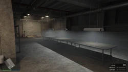 The empty lockup.