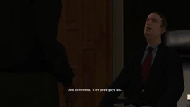 ...but unfortunately sometimes, he lets good guys die.