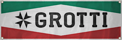 Garage banner with an alternative text logo.