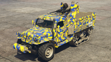 Halftrack-GTAOe-LiveryFront-Yellow&BlueCamo