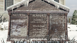 Church Noticeboard.