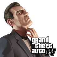 GTA IV game art of Ray Boccino.