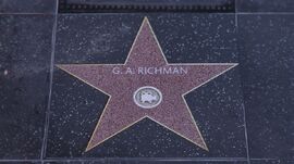 G.A. Richman's star on the Vinewood Walk of Fame.