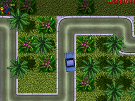 Driving through Tallon's gardens and heading to the mansion.