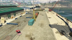 The second green zone is available at the short slalom course