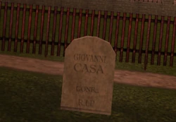 GiovanniCasa-GTALCS-Tombstone.png (681 KB) Casa's grave in the Liberty City Cemetery.