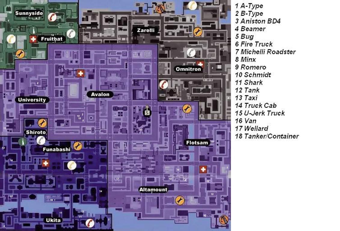 Cities, GTA Wiki