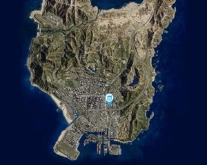 The Garment Factory location map.