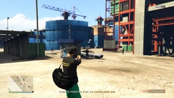 Sneaking past the enemies