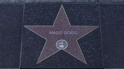 Madd Dogg's star on the Vinewood Walk of Fame.