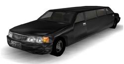 GTA 3: Special & Unique GTA Vehicles - Black Stretch/Limo 