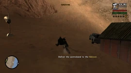 CJ must deliver the contraband to Las Brujas.