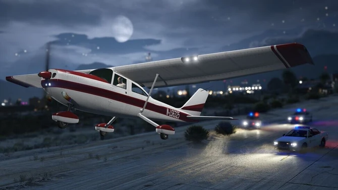 "Action" image for GTA V.