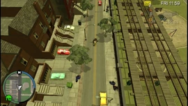 Savannah Avenue in Grand Theft Auto: Chinatown Wars.