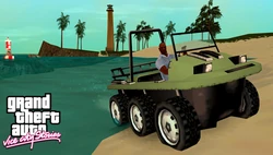 An  of the Splitz-6 ATV controlled by 