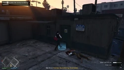 Go to a money laundering business
