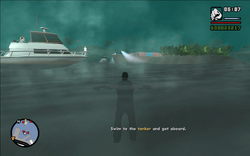 GTA San Andreas - Bug do mergulho - Missão Assalto Anfíbio (Amphibious  Assault bug) [S03E09] 