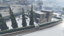 The lawyer's house on Mad Wayne Thunder Drive in Vinewood Hills.