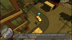 Download 3rd person view in the PSP version of GTA:CTW for GTA