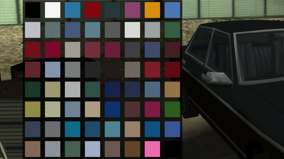 57 Car Color Mod For Gta Sa  Best Free