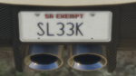 Custom Plate GTAO SL33K